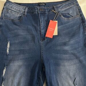 Flamingo Women's Classic Blue Boot Cut Jeans